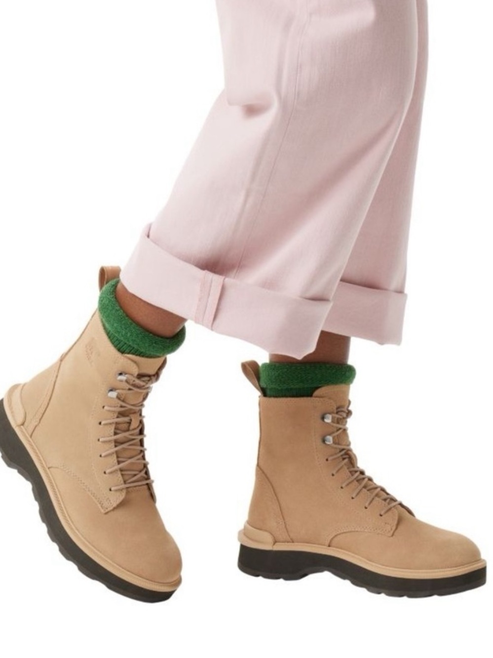 SOREL Hi-Line™ Boots, Natural, size 10, NWT no box display.